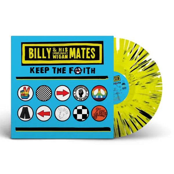 BILLY AND HIS IMAGINARY WIGAN MATES – keep the faith (LP Vinyl)