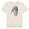 BIRDSHIRT – schleiereule (boy), natural (Textil)