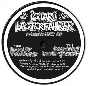 ISTARI LASTERFAHRER – dubcore vol. 14 - syncopalypse ep (12" Vinyl)