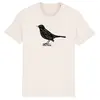 BIRDSHIRT – amsel (boy), natural (Textil)