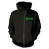 CRO-MAGS – green logo hoodie (boy) black (Textil)