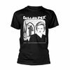 DISCHARGE – warning (boy) black (Textil)