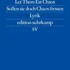 KATE TEMPEST – let them eat chaos /sollen sie doch chaos fressen (Papier)