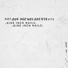 NINE INCH NAILS – not the actual events-ep (CD, LP Vinyl)